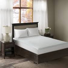 Sleep Philosophy Flexapedic 3 Inch Gel Memory Foam California King Mattress Topper In White Ca Foam Mattress Topper Memory Foam Mattress Topper Mattress Topper