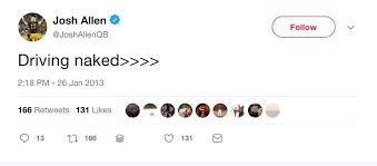 Twitch partner in my free time. Just When I Thought I Couldn T Have Liked Josh Allen Anymore Than I Do Now Buffalobills