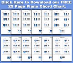 free piano chord chart