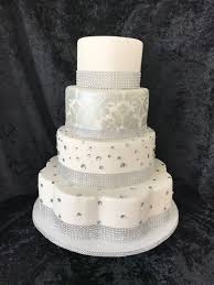 Bling Faux Wedding Cake By Cakeinthecupboard On Etsy Fake Wedding Cakes Wedding Cakes Cake