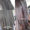 Lemon juice strengthens hair follicles thereby reducing hair fall which helps thickens the hair and stops hair from falling while encouraging new hair to lemon juice also works to restore scalp's ph balance which adds shine to your hair. 1