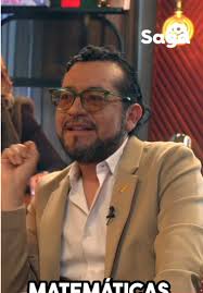 Así fue como inició en los números, algo a lo que no pensó dedicarse. ...