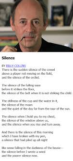 Silence Billy Collins Love Quotes For Him Motivational Quotes For Students Quotes For Him
