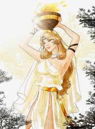 Rebenke On Deviantart Hestia Goddess Of The Hearth Home Architecture Domesticity Family And Th Greek Gods And Goddesses Greek Mythology Gods Roman Gods