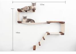 parede montado gato rede riscar post riscando madeira gato arvore casa mobiliario para animais de estimacao casa play ho cat wall shelves cat wall wall shelves