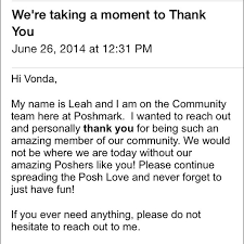 Check spelling or type a new query. Poshmark Accessories A Thank You Note From Poshmark Poshmark