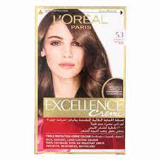Switch things up by coloring your mane with the loreal paris feria in bronzed brown. Buy Loreal Paris Light Golden Brown 5 3 Excellence Creme Hair Color