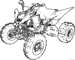 Keep a cat and pumpkin company on a magical night. Atv Coloring Pages Printable Sheets Cool Sport Atv Yamaha Raptor 2021 A 3551 Coloring4free Coloring4free Com