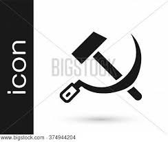 The hammer and sickle symbol is one of the most popular representations of solidarity among the working classes and peasantry. Black Hammer Sickle Vector Photo Free Trial Bigstock