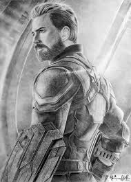 Chris Evans As Captain America Pencil Sketch Ig Simranjit Artrospective Marvel Art Drawings Captain America Drawing Avengers Drawings