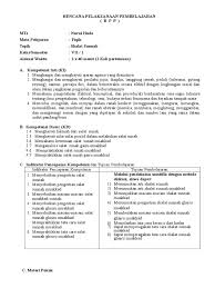 Xi / ganjil mata pelajaran : Rpp Fiqih Kelas Vii Bab 7 Pdf