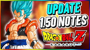 Dragon ball z kakarot update 1.75. Dragon Ball Z Kakarot Update 1 50 Full Patch Details Free Update Youtube