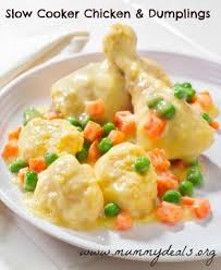Slow Cooker Chicken And Dumplings From Mummydeals Slow Cooker Crockpot Recipes Chicken And Dumplings Slow Cooker Chicken Poultry Recipes