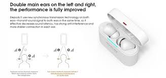 elephone elepods x anc tws earbuds white elephone elepods x anc tws earbuds bluetooth 5 0 active noise canceling with mic hd call ipx5 water reistant white