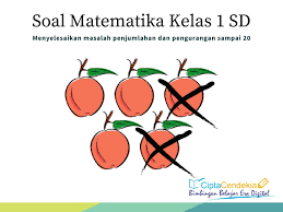 Hasil pengurangan pensil di atas adalah. Soal Menyelesaikan Masalah Penjumlahan Dan Pengurangan Sampai 20 Untuk Kelas 1 Ciptacendekia Com