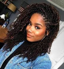 This nice crochet braids hairstyle can be pinned up into a neat bun with the help of a strong elastic band. Top 15 Stunning Crochet Braids Hairstyles With Bangs