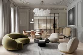 This is home decor and interior trends forecast for 2019 for the best colors, furniture design, wall. Trend Alert Curvy Sofas Happy Interior Blog