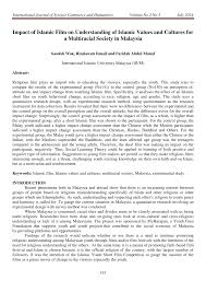 Looking for information on expats in malaysia? Pdf Impact Of Islamic Film On Understanding Of Islamic Values And Cultures For A Multiracial Society In Malaysia