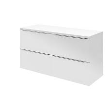 Media.castorama.fr goodhome imandra 120 : Meuble Sous Vasque A Suspendre Goodhome Imandra Blanc 120 Cm Plan De Toilette Marloes Castorama