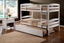 94.4l x 42.4w x 61.4h; Cosmos White King Single Bunk Beds King Single Trundle Bed