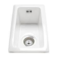 Ceramic sinks are available in many different styles. Rak Ceramics Gourmet Sink 7 Inset Undermount 0 5 Bowl White Ceramic Kitchen Sink Buy Online In Bahamas At Bahamas Desertcart Com Productid 55785403