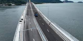 Chuvas adiam inauguração da Ponte de Guaratuba para esta sexta-feira (1º)