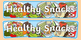 Try these tips to do both! Healthy Snacks Display Banner