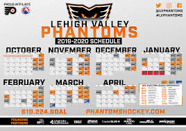 Schedule Lehigh Valley Phantoms