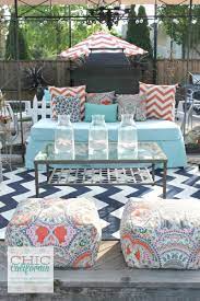 How To Clean Your Outdoor Furniture Cushions Adrienne Elizabeth Outdoor Furniture Cushions Outdoor Loungers Cheap Patio Furniture