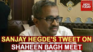 "I Am Going To Shaheen Bagh, Any Suggestions": Sanjay Hegde Tweets Ahead Of  Meet With Protesters