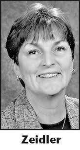 APRIL ZEIDLER Obituary (1945