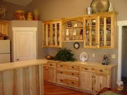 Wall Color With Our Hickory Cabinets Kitchen Design Log Home Living Beautiful Kitchens