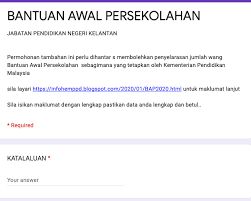Maybe you would like to learn more about one of these? Arahan Permohonan Tambahan Bantuan Awal Persekolahan Bap Tahun 2020 Info Hem Ppd Kb