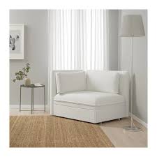 Vallentuna Sleeper Module With Backrests Hillared Light Blue Ikea Divano Letto Soggiorni Piccoli Divano E Poltrona