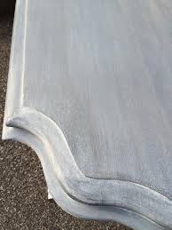 Table In Gray Gel Stain Staining Furniture Stained Table Gel Stain Furniture