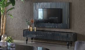 Dolce Siyah Tv Unitesi Caddeyildiz Mobilya Modern Mobilya Tv