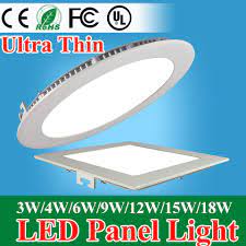 ultra cienki panel led downlight 3 w 4 w 6 w 9 w 12 w 15 w 18 w okragle plac doprowadzily sufitu wpuszczone swiatlo ac85 led panel light led panel led ceiling
