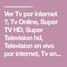 Globo ao vivo é no multicanais tv online grátis. Ver Tv Por Internet Tv Online Super Tv Hd Super Television Hd Television En Vivo Por Internet Tv En Vivo Online Futbol En Vi En 2021 Tv Chile Emelec U De Chile