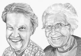 Here's to all you moms out there! 🙏 Is there anything more precious than  seeing your momma meet her granddaughter for the first time? I hope my  pencil work made you smile