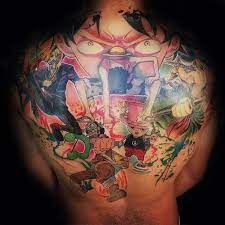70 One Piece Tattoo Designs Fur Manner Japanische Anime Tinten Ideen Mann Stil Tattoo One Piece Tattoos One Piece Tattoo Pieces Tattoo