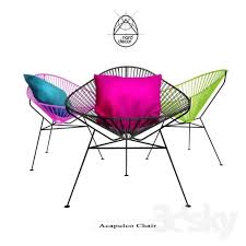 3d Models Chair Armchair Acapulco Chair Acapulco Chair Chair Chairs Armchairs