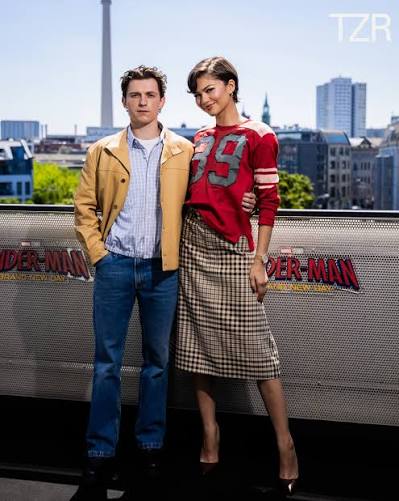 The Zoe Report | The #TomDaya 'Spider-Man: Brand New Day' press tour continues. The couple made a stylish stop at the Berlin photocall today, with #Zendaya... | Instagram