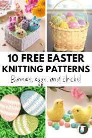 Try playing up the chocolate or cream egg vibe with your next. 10 Free Easter Knitting Patterns Blog Nobleknits