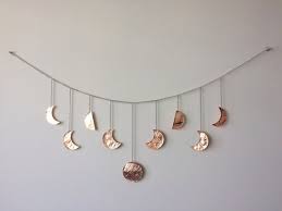 Moon Phases Wall Decor Moon Wall Hanging Brass Moon Wall Art Etsy In 2020 Star Wall Art Moon Wall Art Moon Decor