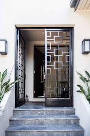 Door Grill Entry Arsitektur The Doors Desain Eksterior