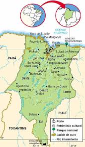 estado do maranhao brasil lusofonia press maranhao turismo mapa maranhao