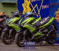 Performance parts include big bore kits for kawasaki bikes. Yamaha Nvx 155 Greenday Aerox155 Scooter Yamaha Facebook