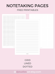 · download these free cornell notes templates, examples and printable pdf sheets to assist you in taking notes in classroom or at office meeting. Free Lined Grid And Dotted Note Taking Paper Download Here Enjoy Taking Notes Planner Printables Free Grid Paper Printable Free Printable Crafts