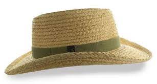 Straw Gambler Hat Organic Raffia Panama Bronze Golf Summer Fedora Size S M L Xl Gambler Hat Dapper Mens Fashion Hats