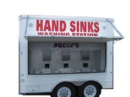 bucky's portable sink trailers bucky